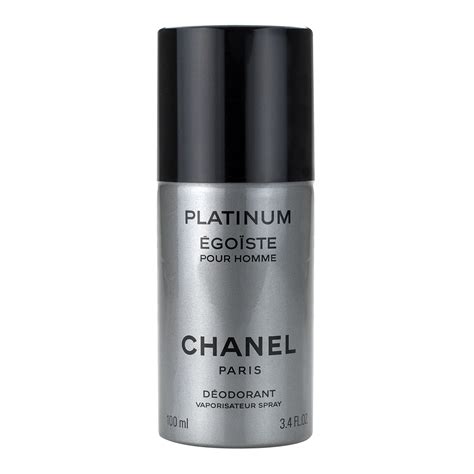 chanel egoiste platinum deodorant spray